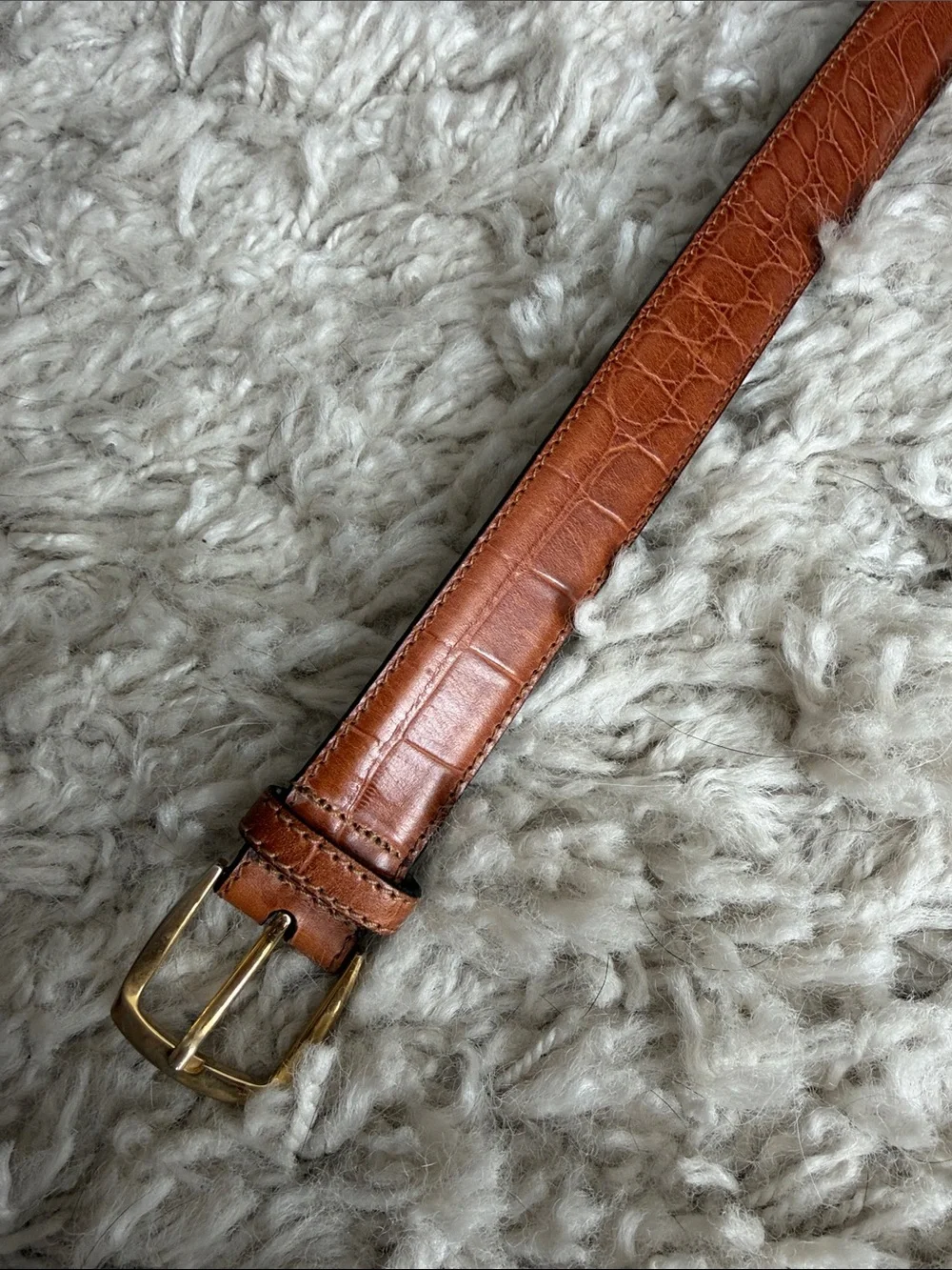 ✨Christian Dior Brown Leather Belt